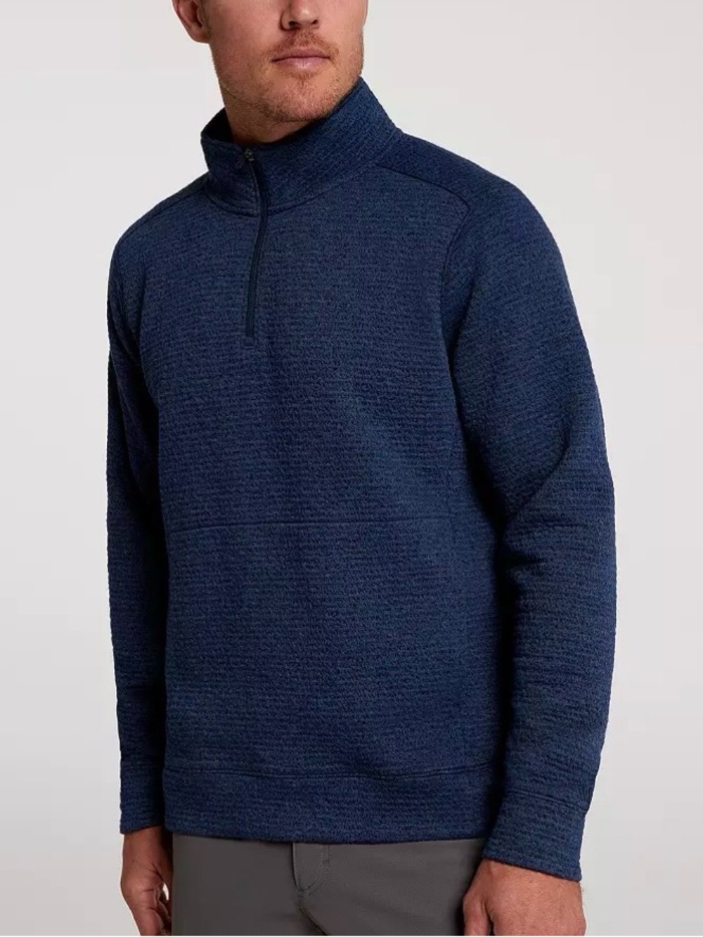 VRST Men's Recharge Lunar Fleece 1/4 Zip Size L